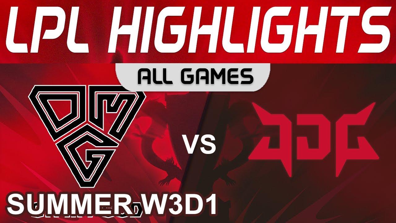 OMG vs JDG Highlights ALL GAMES LPL Summer Season 2022 W3D1 Oh My God vs JD Gaming by Onivia thumbnail