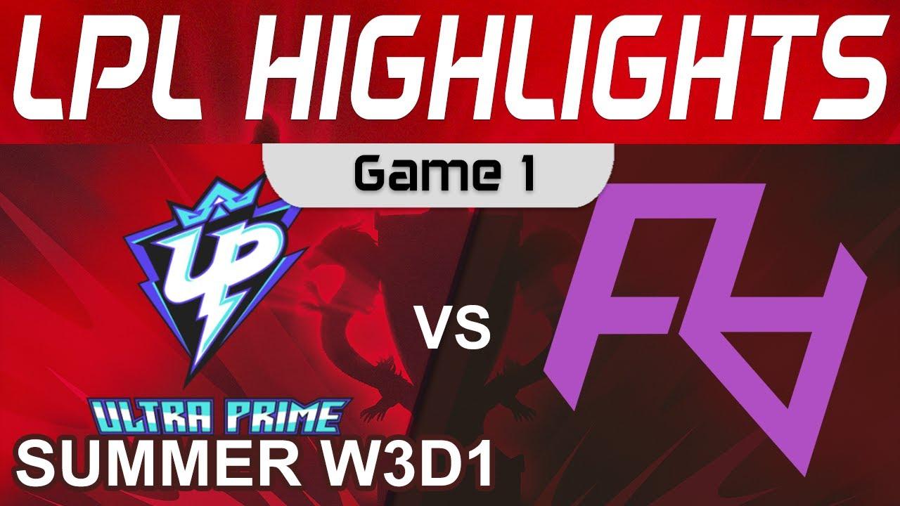 UP vs RA Highlights Game 1 LPL Summer Season 2022 W3D1 Ultra Prime vs Rare Atom by Onivia thumbnail