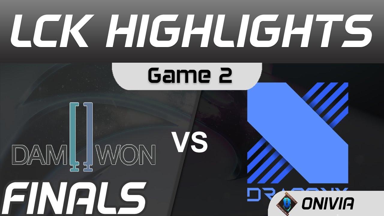 DWG vs DRX Highlights Game 2 Finals LCK Summer Playoffs 2020 DAMWON Gaming vs DragonX by Onivia thumbnail