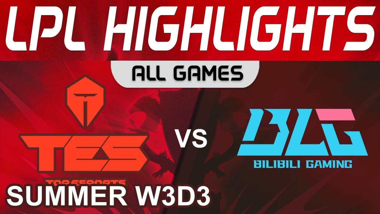 TES vs BLG Highlights ALL GAMES LPL Summer Season 2022 W3D3 Top Esports vs Bilibili Gaming by Onivia thumbnail