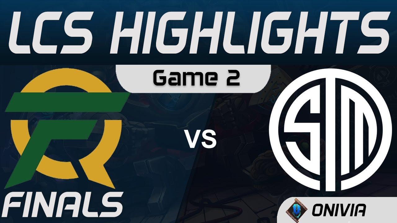 FLY vs TSM Highlights Game 2 Finals LCS Summer Playoffs 2020 FlyQuest vs Team SoloMid by Onivia thumbnail