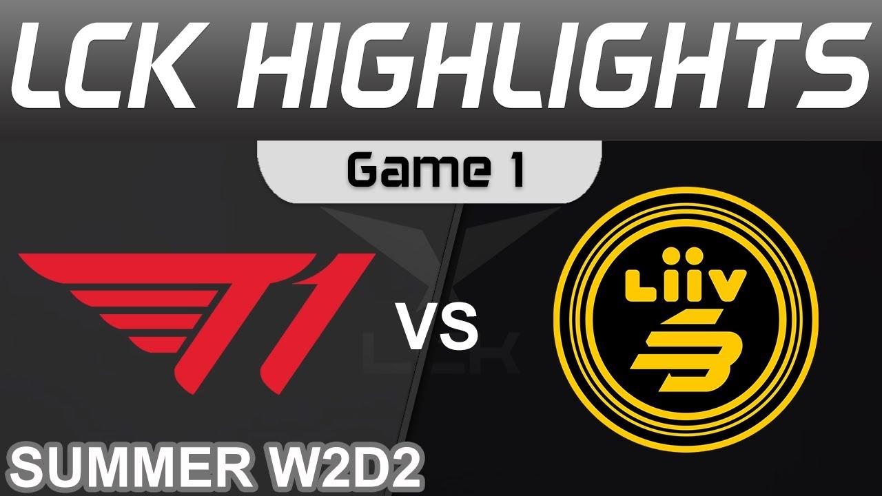 T1 vs LSB Highlights Game 1 LCK Summer Season 2022 W2D2 T1 vs Liiv SANDBOX by Onivia thumbnail