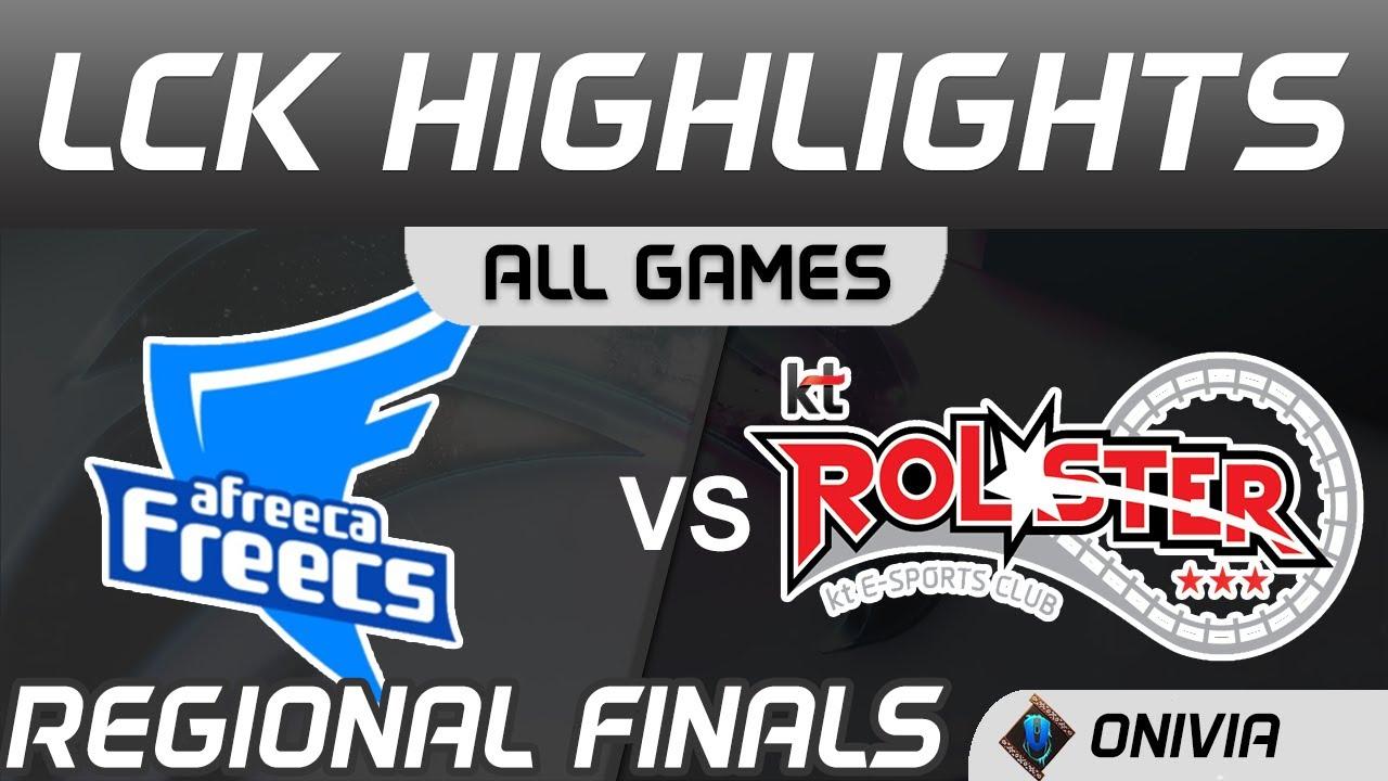 AF vs KT Highlights ALL GAMES Round1 LCK Regional Finals 2020 Afreeca Freecs vs KT Rolster by Onivia thumbnail