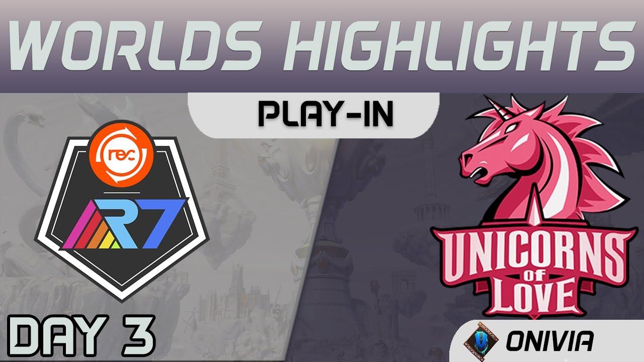 R7 vs UOL Highlights Worlds 2020 Play in Rainbow7 vs Unicorns Of Love by Onivia thumbnail