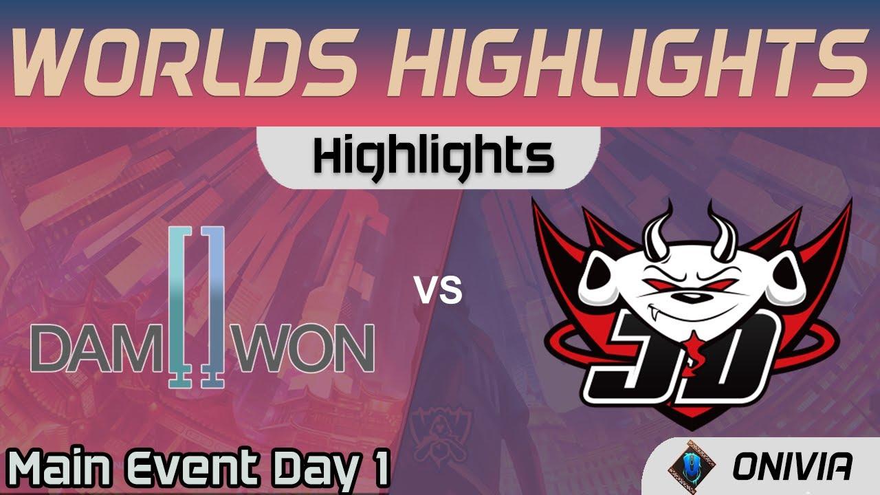 DWG vs JDG Highlights Day 1 Worlds 2020 Main Event DAMWON vs JD Gaming by Onivia thumbnail