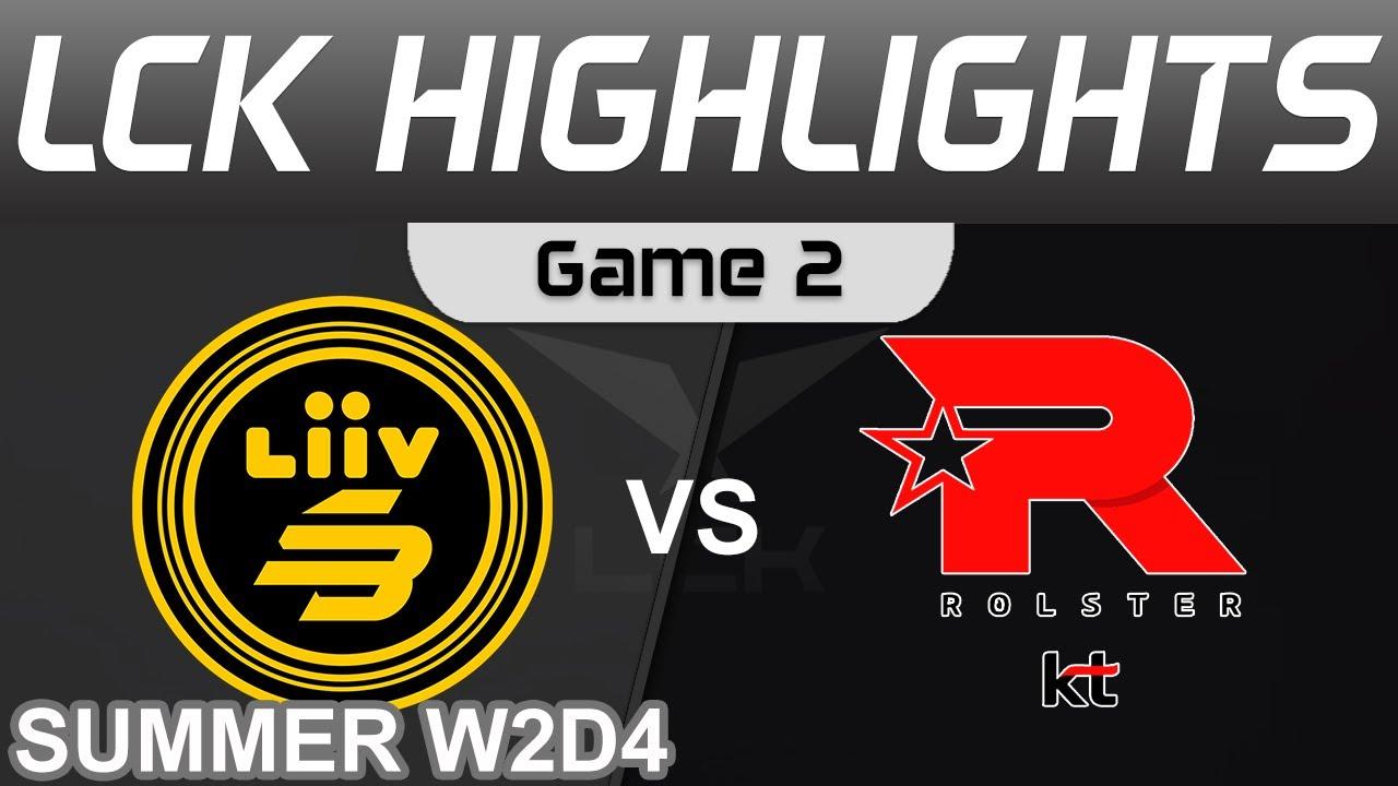 LSB vs KT Highlights Game 2 LCK Summer Season 2022 W2D4 Liiv SANDBOX vs KT Rolster by Onivia thumbnail