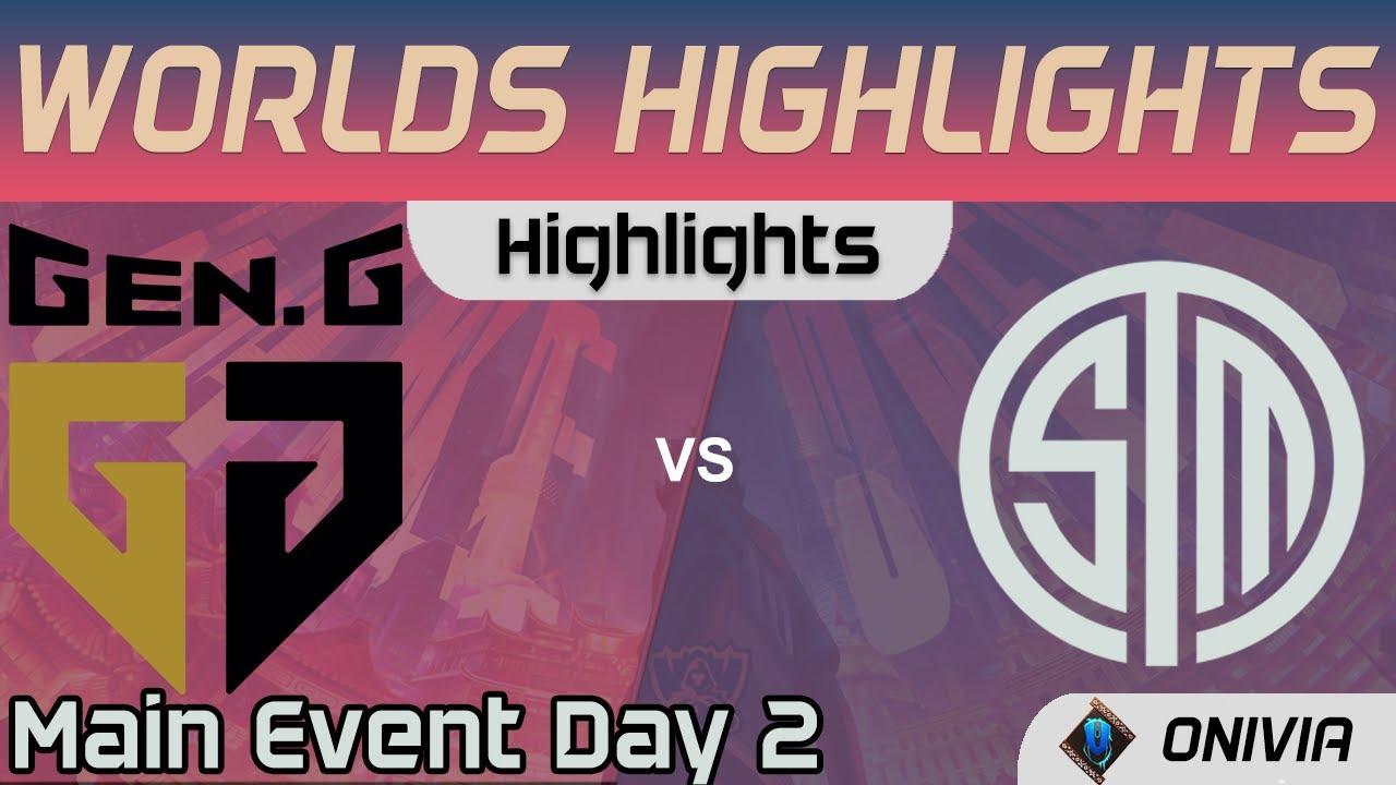 GEN vs TSM Highlights Day 2 Worlds 2020 Main Event Gen G vs Team SoloMid by Onivia thumbnail