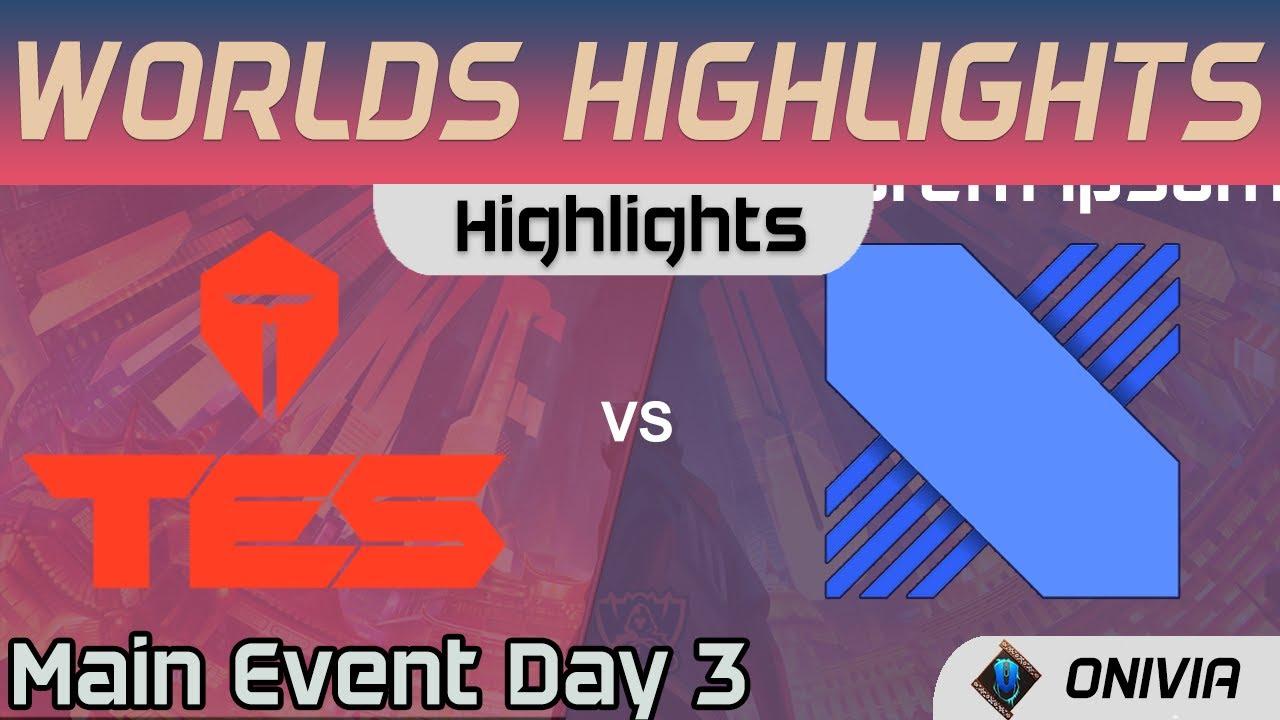 TES vs DRX Highlights Day 3 Worlds 2020 Main Event Top Esports vs  DragonX by Onivia thumbnail