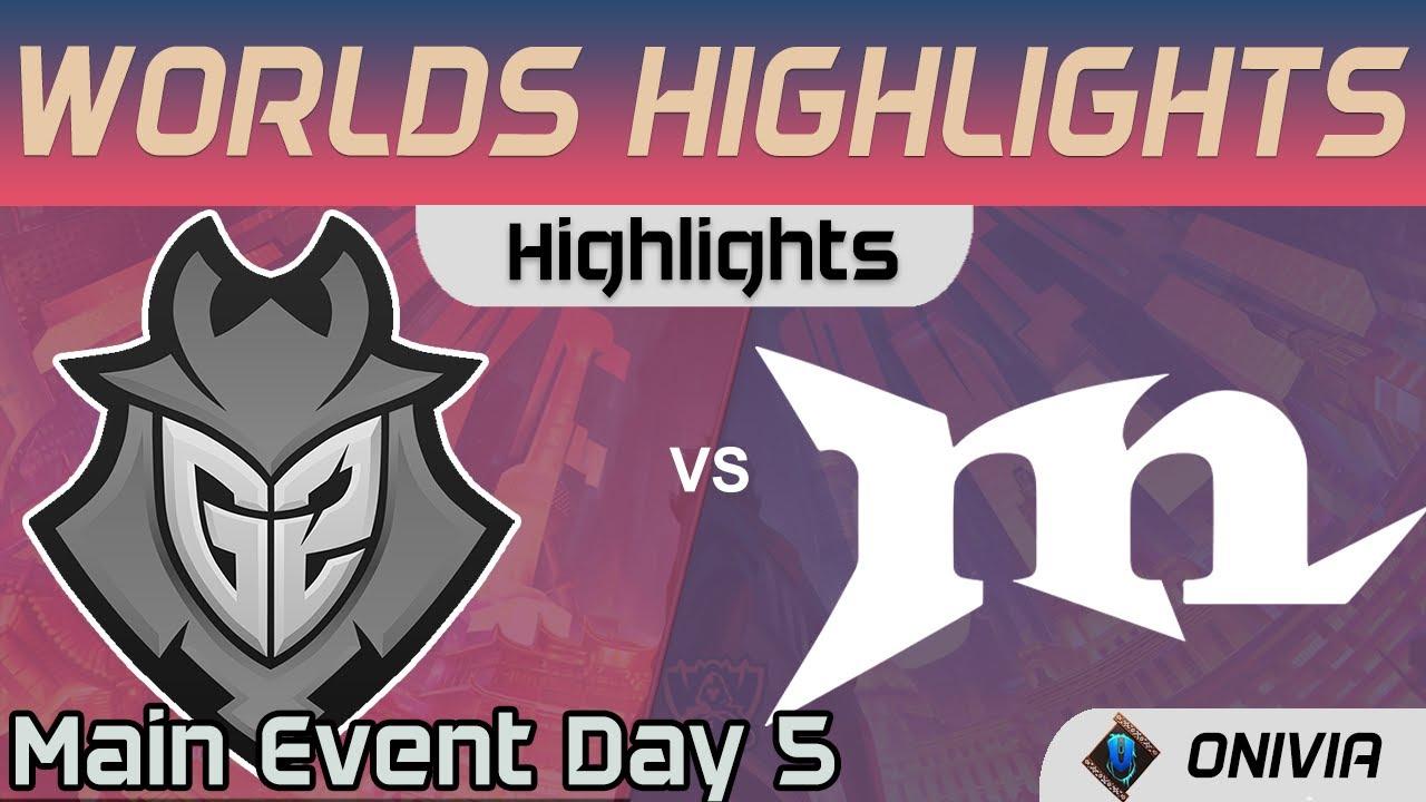 G2 vs MCX Highlights Day 5 Worlds 2020 Main Event G2 Esports vs Machi Esports by Onivia thumbnail