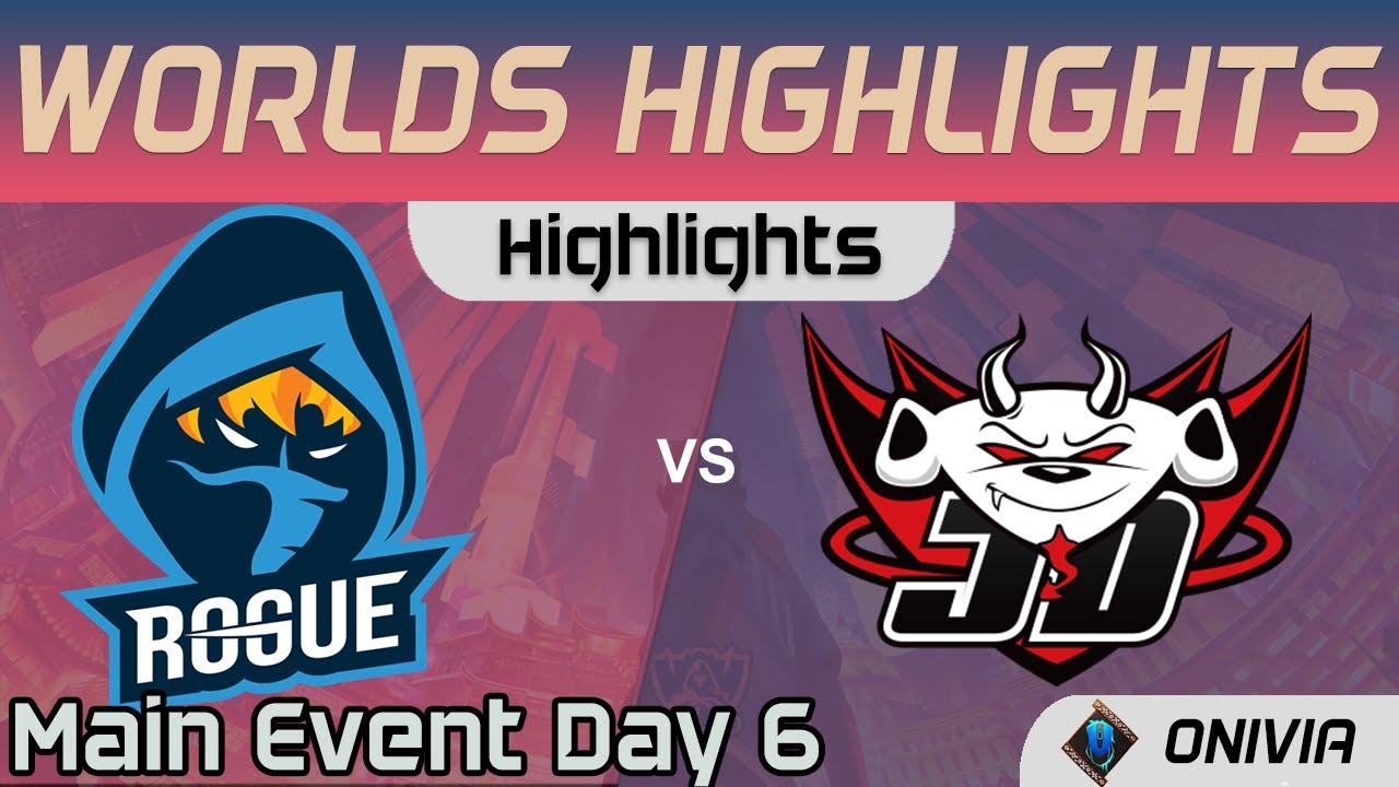 RGE vs JDG Highlights Day 6 Worlds 2020 Main Event Rogue vs JD Gaming by Onivia thumbnail