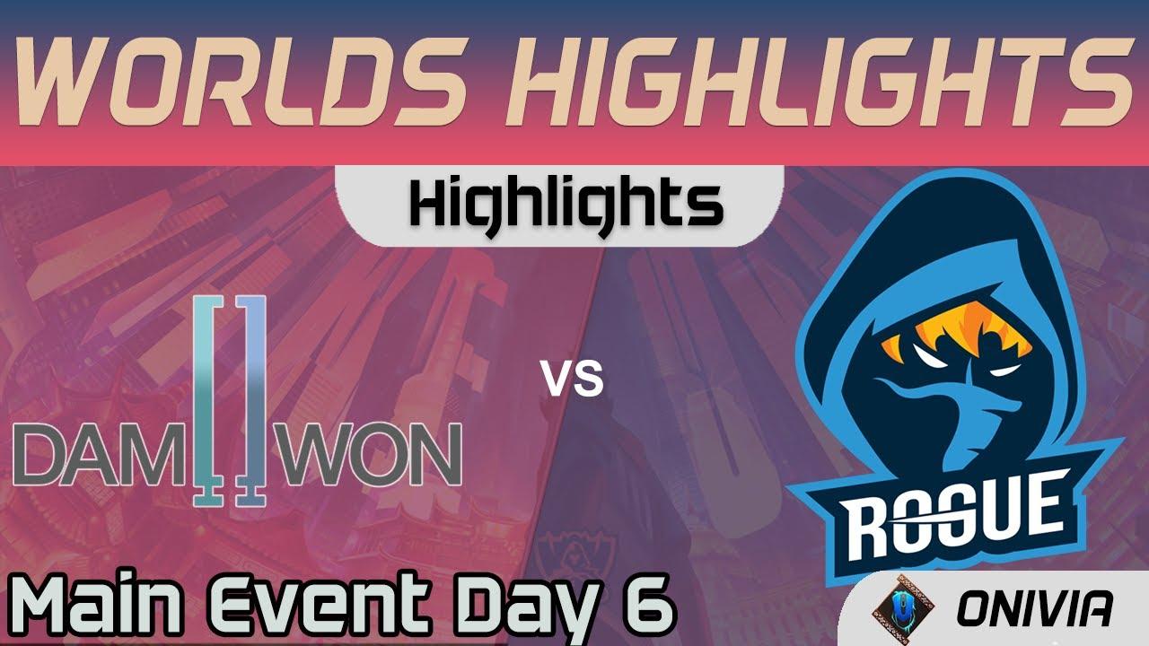 DWG vs RGE Highlights Day 6 Worlds 2020 Main Event DAMWON vs Rogue by Onivia thumbnail