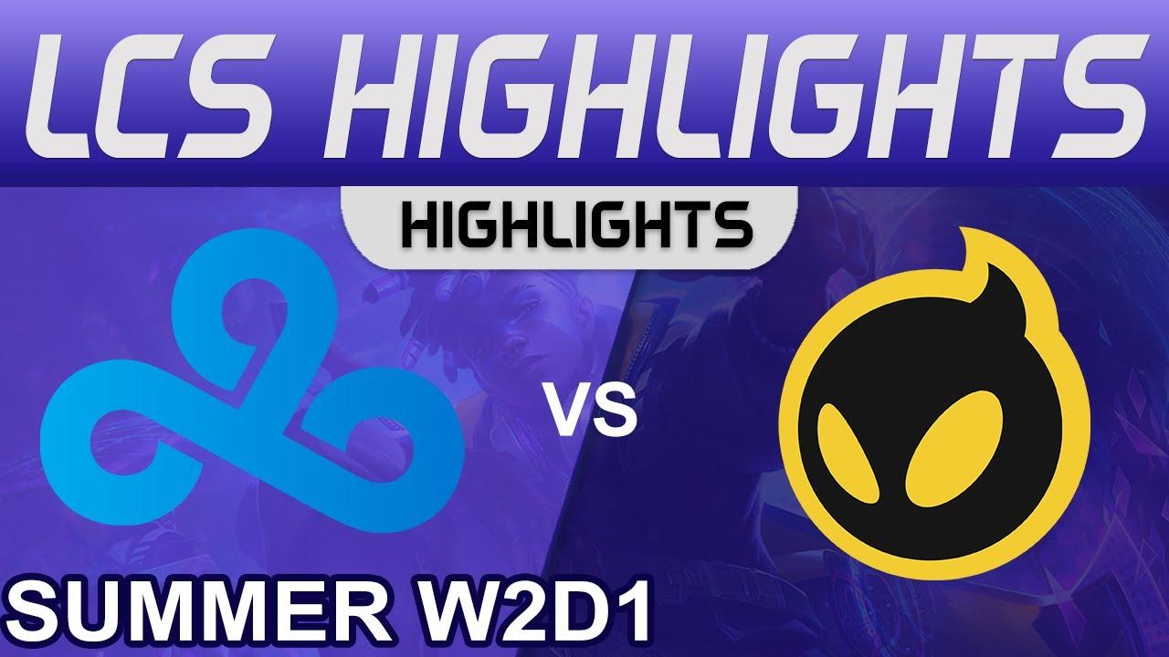 C9 vs DIG Highlights LCS Summer Season 2022 W2D1 Cloud9 vs Dignitas by Onivia thumbnail