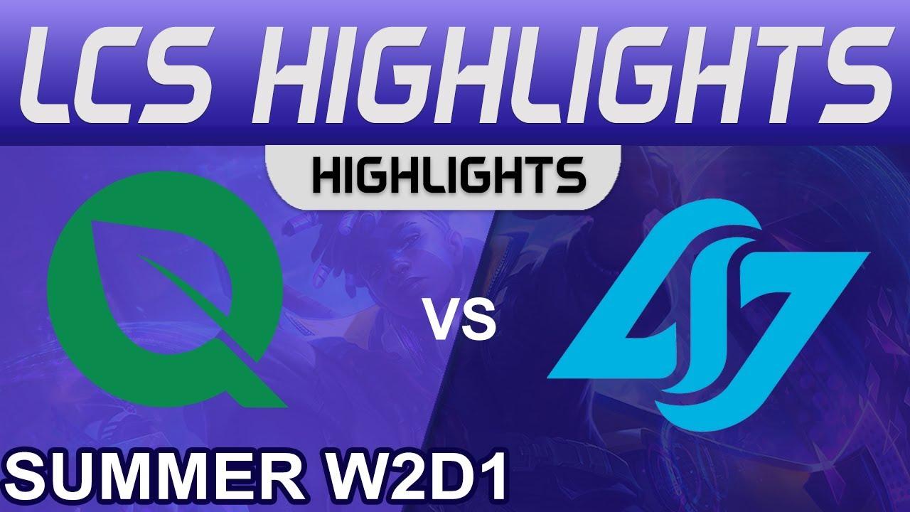 FLY vs CLG Highlights LCS Summer Season 2022 W2D1 FlyQuest vs Conter Logic Gaming by Onivia thumbnail