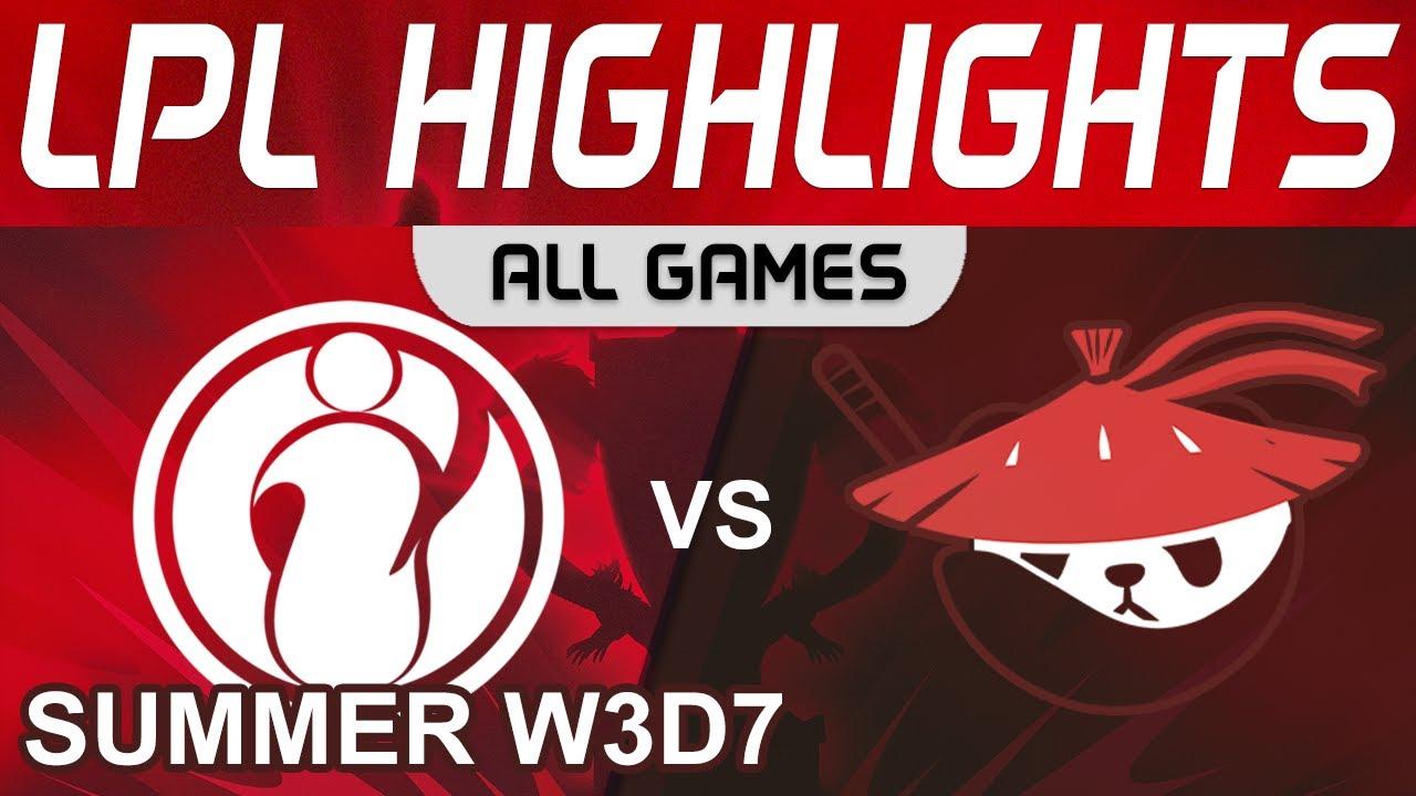 IG vs AL Highlights ALL GAMES LPL Summer Season 2022 W3D7 Invictus Gaming vs Anyone's Legend by Oniv thumbnail