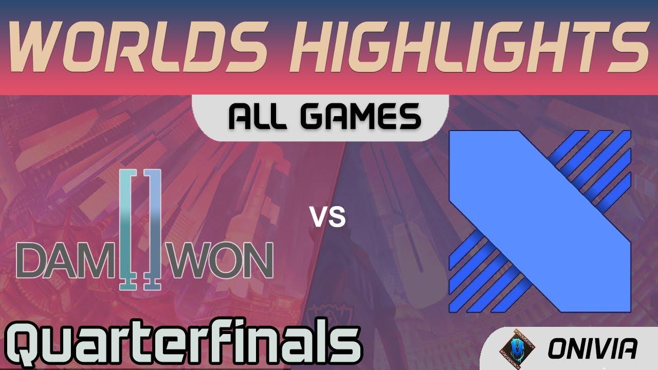 DWG vs DRX Highlights ALL GAMES Quarterfinals Worlds 2020 Playoffs DAMWON Gaming vs DRX by Onivia thumbnail