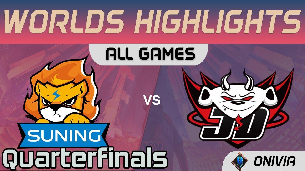 SN vs JDG Highlights ALL GAMES Quarterfinals Worlds 2020 Playoffs Suning vs JD Gaming by Onivia thumbnail