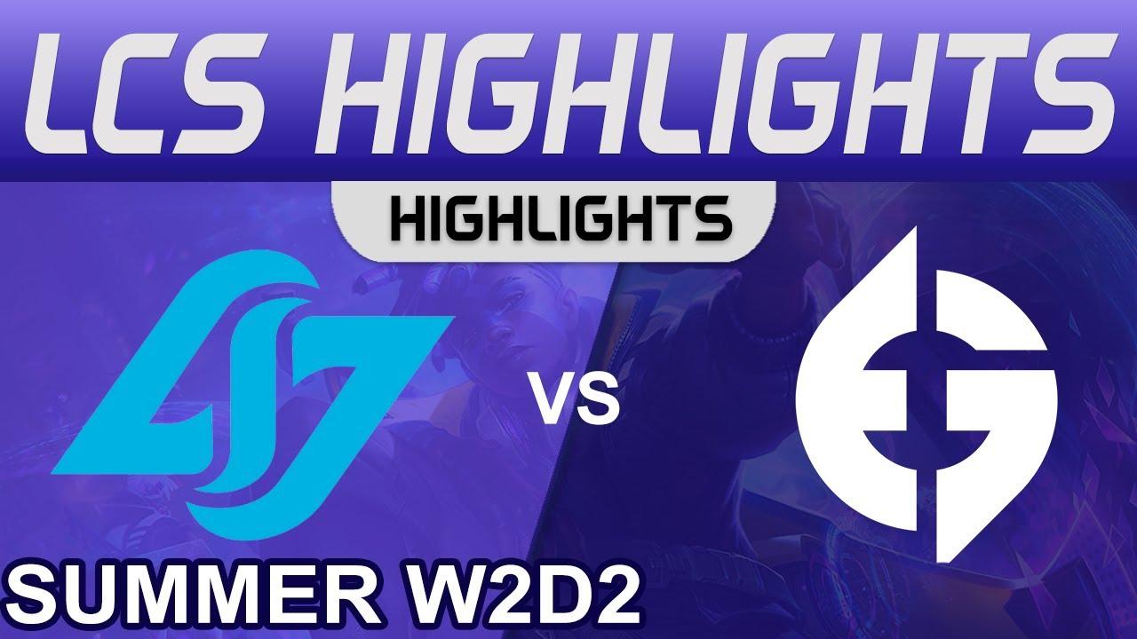 CLG vs EG Highlights LCS Summer Season 2022 W2D2 Conter Logic Gaming vs Evil Geniuses by Onivia thumbnail