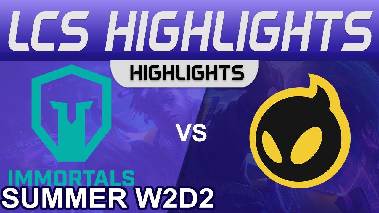 IMT vs DIG Highlights LCS Summer Season 2022 W2D2 Immortals vs Dignitas by Onivia thumbnail