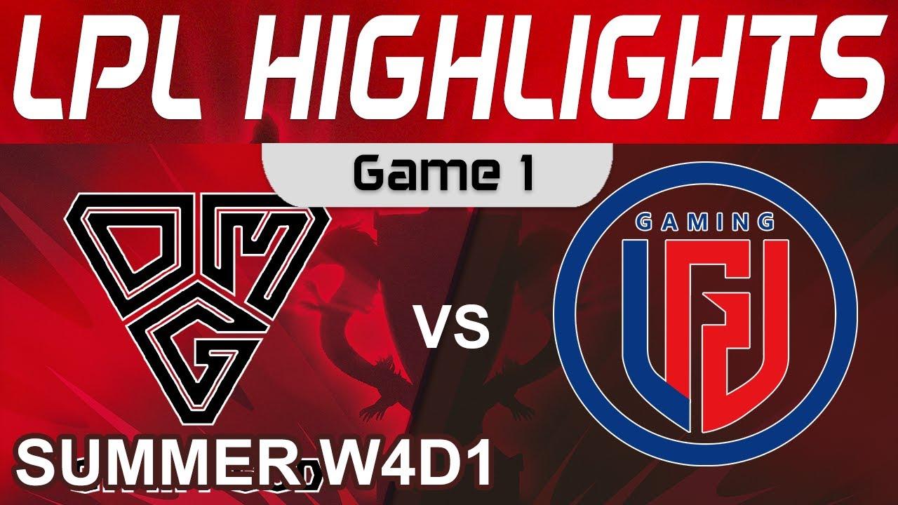 OMG vs LGD Highlights Game 1 LPL Summer Season 2022 W4D1 Oh My God vs LGD Gaming by Onivia thumbnail