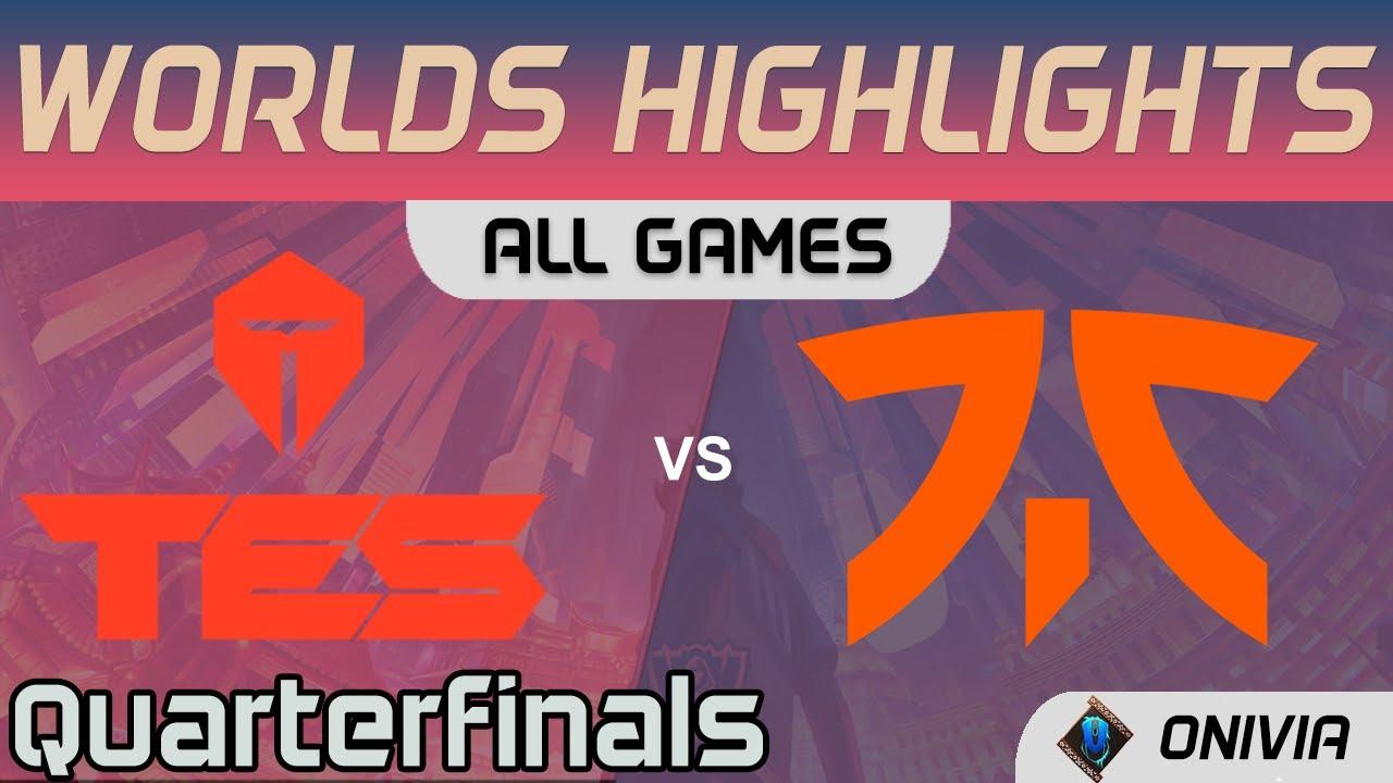 TES vs FNC Highlights ALL GAMES Quarterfinals Worlds 2020 Playoffs Top Esports vs Fnatic by Onivia thumbnail