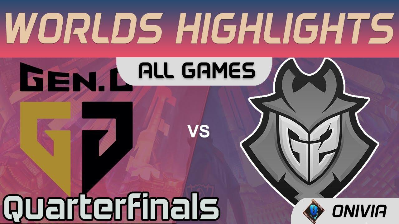 GEN vs G2 Highlights ALL GAMES Quarterfinals Worlds 2020 Playoffs Gen G vs G2 Esports by Onivia thumbnail