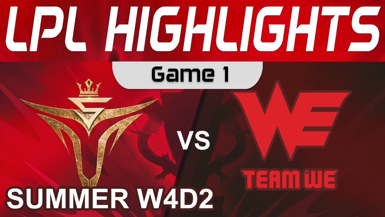 V5 vs WE Highlights Game 1 LPL Summer Season 2022 W4D2 Victory Five vs Team WE by Onivia thumbnail