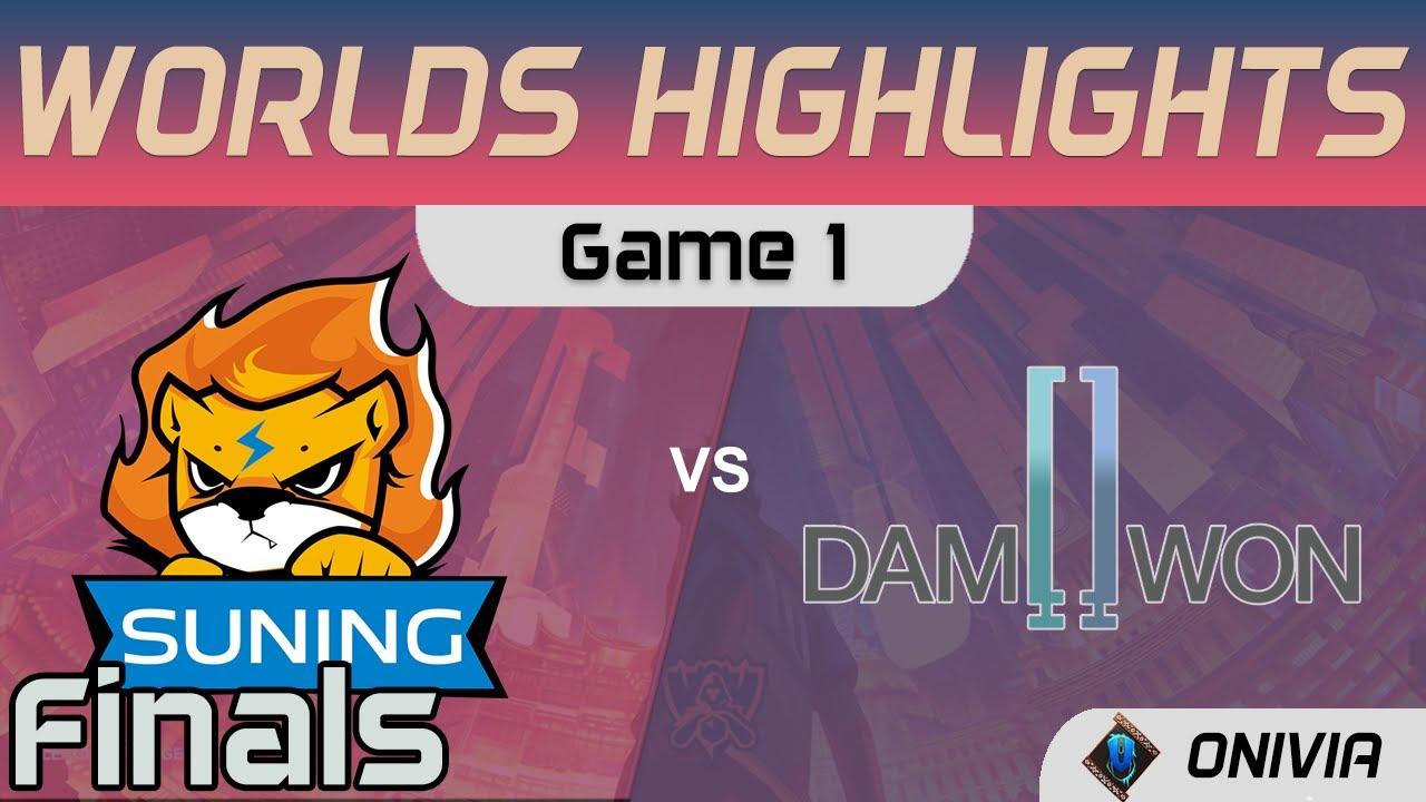 SN vs DWG Highlights Game 1 Finals Worlds 2020 Playoffs Suning vs DAMWON Gaming by Onivia thumbnail