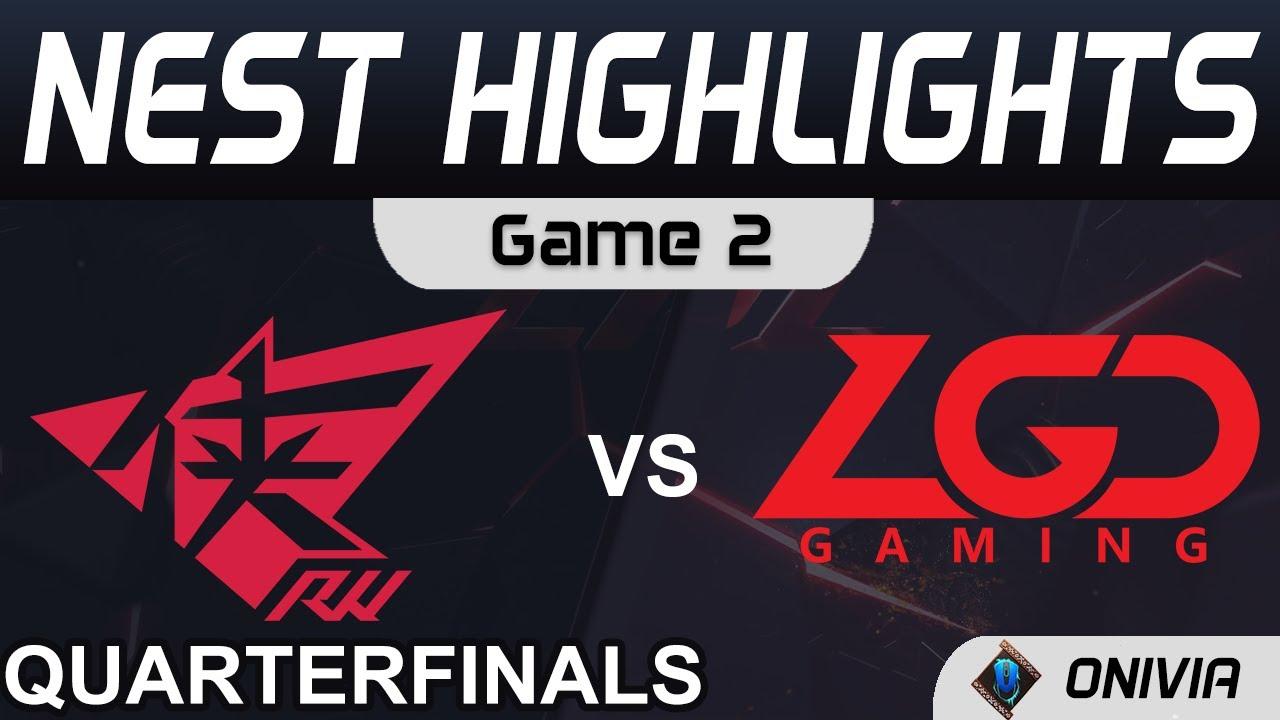 RW vs LGD Highlights Game 2 Quarterfinals NEST 2020 Playoffs Rogue Warriors vs LGD Gaming by Onivia thumbnail