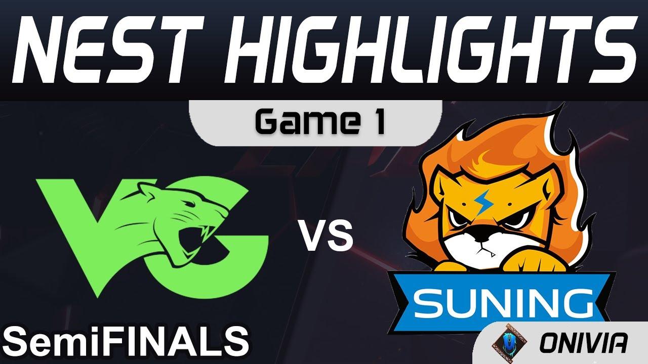 VG vs SN Highlights Game 1 Quarterfinals NEST 2020 Playoffs Vici Gaming vs Sunning Gaming by Onivia thumbnail