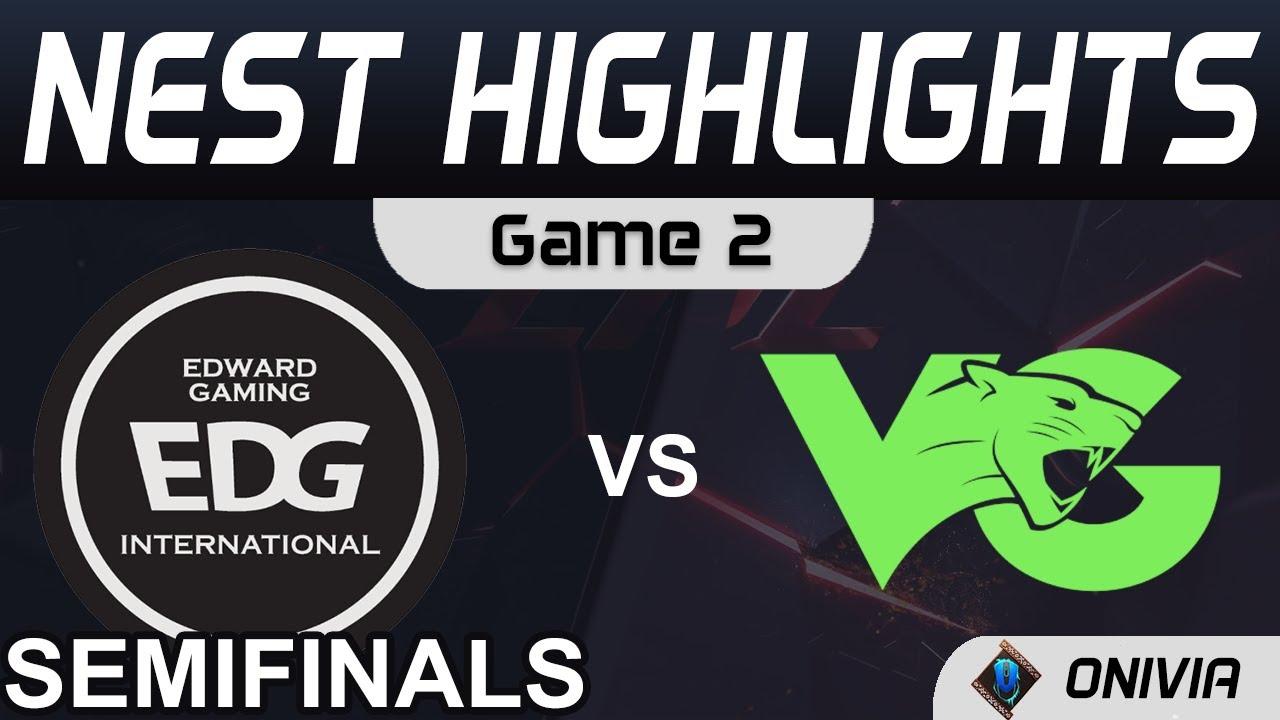 EDG vs VG Highlights Game 2 Semifinals NEST 2020 Playoffs Edward Gaming vs Vici Gaming by Onivia thumbnail