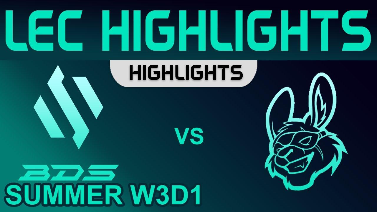 BDS vs MSF Highlights LEC Summer Season 2022 W3D1 Team BDS vs Misfits Gaming by Onivia thumbnail