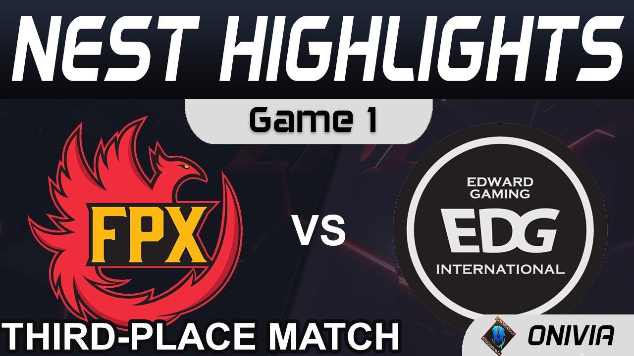 FPX vs EDG Highlights Game 1 Third Place Match NEST 2020 Playoffs FunPlus Phoenix vs Edward Gaming b thumbnail