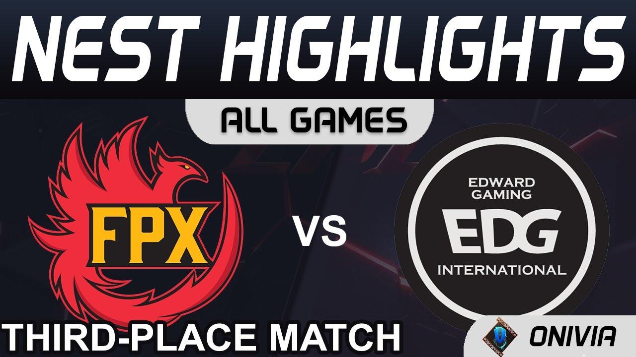 FPX vs EDG Highlights ALL GAMES Third Place Match NEST 2020 Playoffs FunPlus Phoenix vs Edward Gamin thumbnail