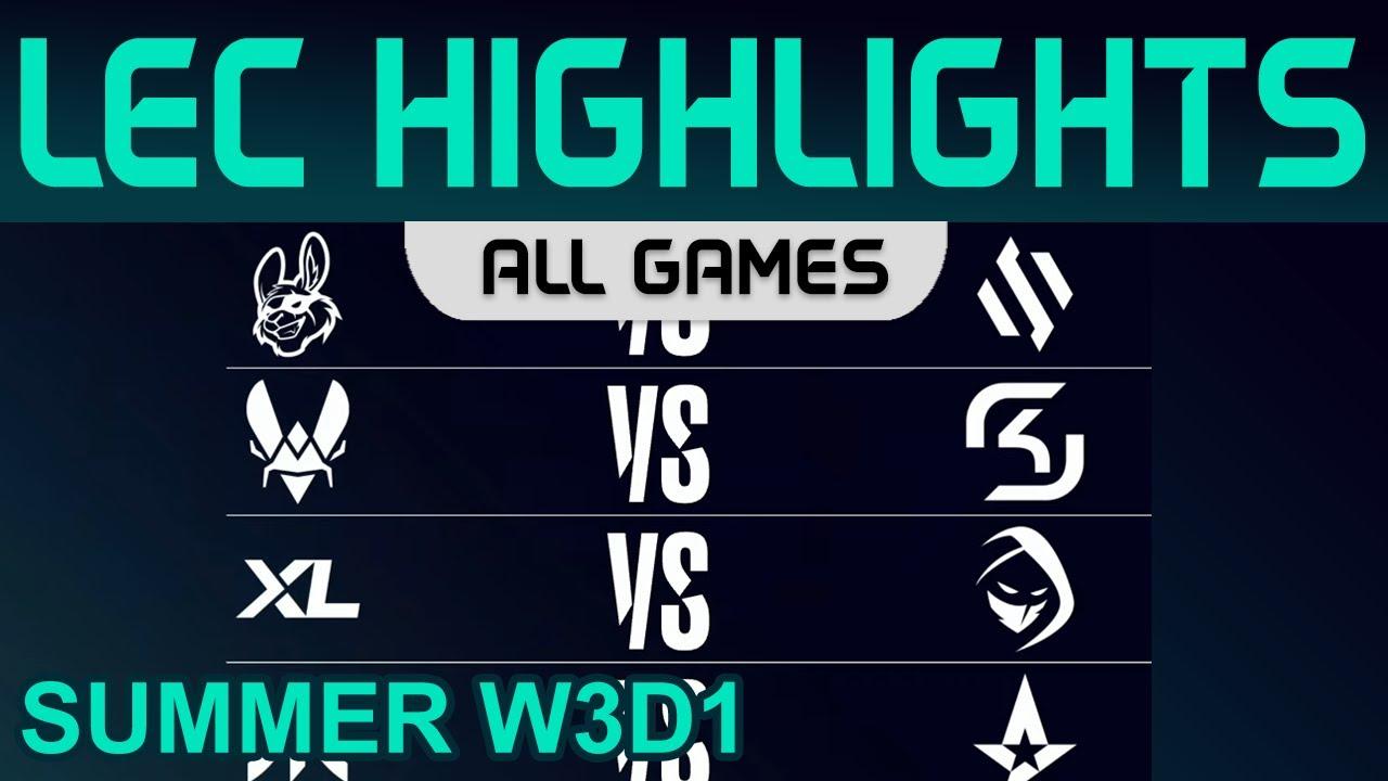 LEC Highlights Week3 Day1 LEC Summer 2022 All Games By Onivia thumbnail