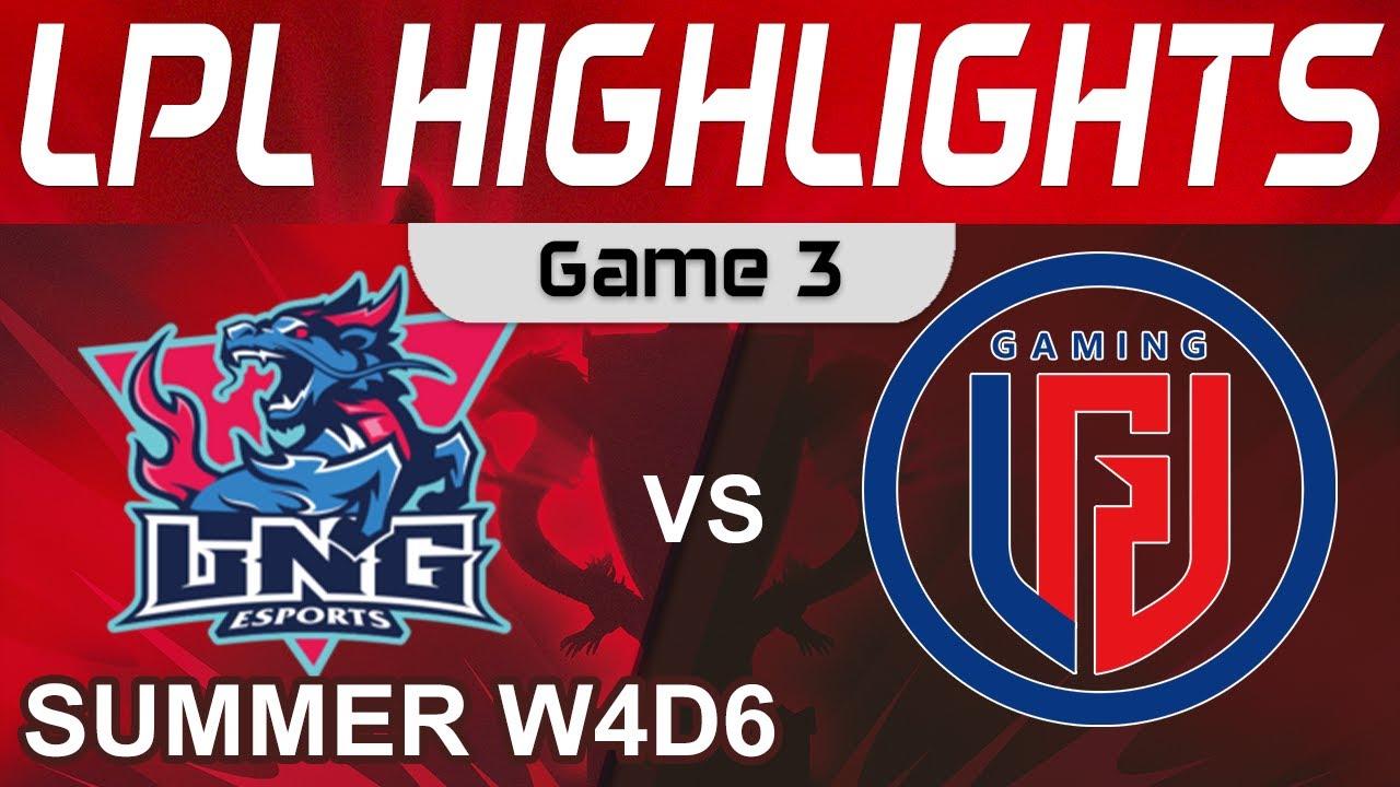 LNG vs LGD Highlights Game 3 LPL Summer Season 2022 W4D6 LNG Esports vs LGD Gaming by Onivia thumbnail