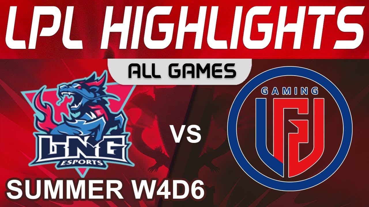 LNG vs LGD Highlights ALL GAMES LPL Summer Season 2022 W4D6 LNG Esports vs LGD Gaming by Onivia thumbnail