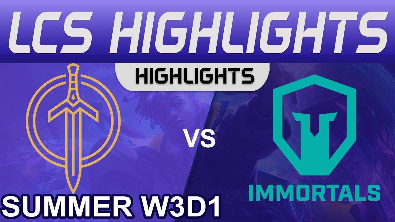 GG vs IMT Highlights LCS Summer Season 2022 W3D1 Golden Guardians vs Immortals by Onivia thumbnail