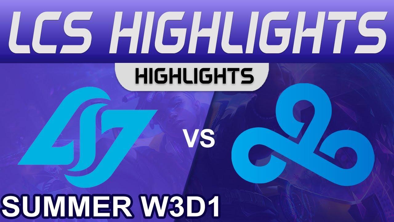 CLG vs C9 Highlights LCS Summer Season 2022 W3D1 Conter Logic Gaming vs Cloud9 by Onivia thumbnail