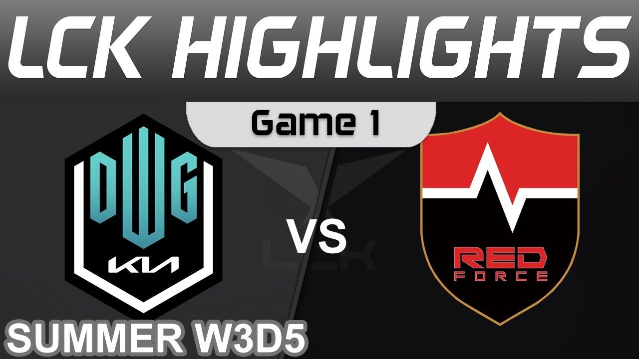 DK vs NS Highlights Game 1 LCK Summer Season 2022 W3D5 DWG KIA vs Nongshim RedForce by Onivia thumbnail