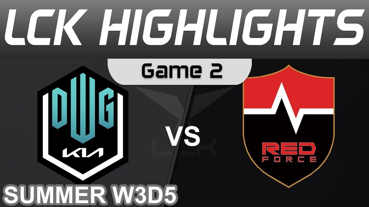 DK vs NS Highlights Game 2 LCK Summer Season 2022 W3D5 DWG KIA vs Nongshim RedForce by Onivia thumbnail