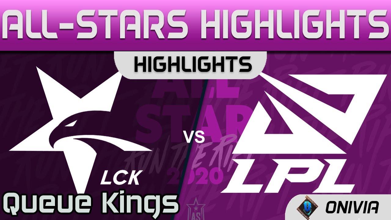 LCK vs LPL Highlights Queue Kings LoL All Stars 2020 by Onivia thumbnail