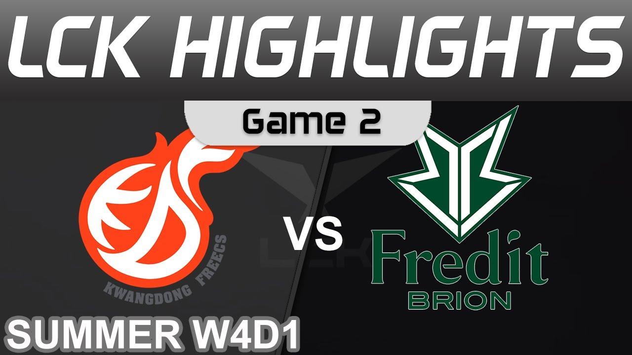 KDF vs BRO Highlights Game 2 LCK Summer Season 2022 W4D1 Kwangdong Freecs vs Fredit BRION by Onivia thumbnail