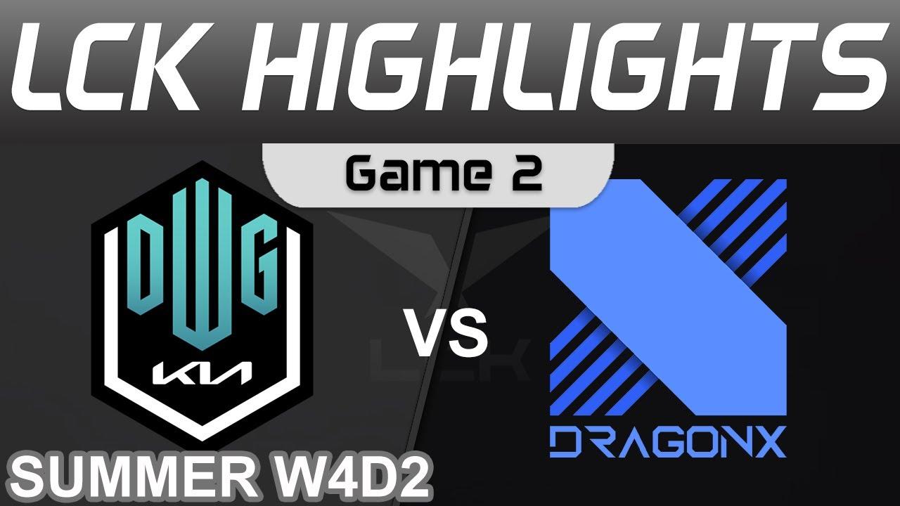 DK vs DRX Highlights Game 2 LCK Summer Season 2022 W4D2 DWG KIA vs DragonX by Onivia thumbnail