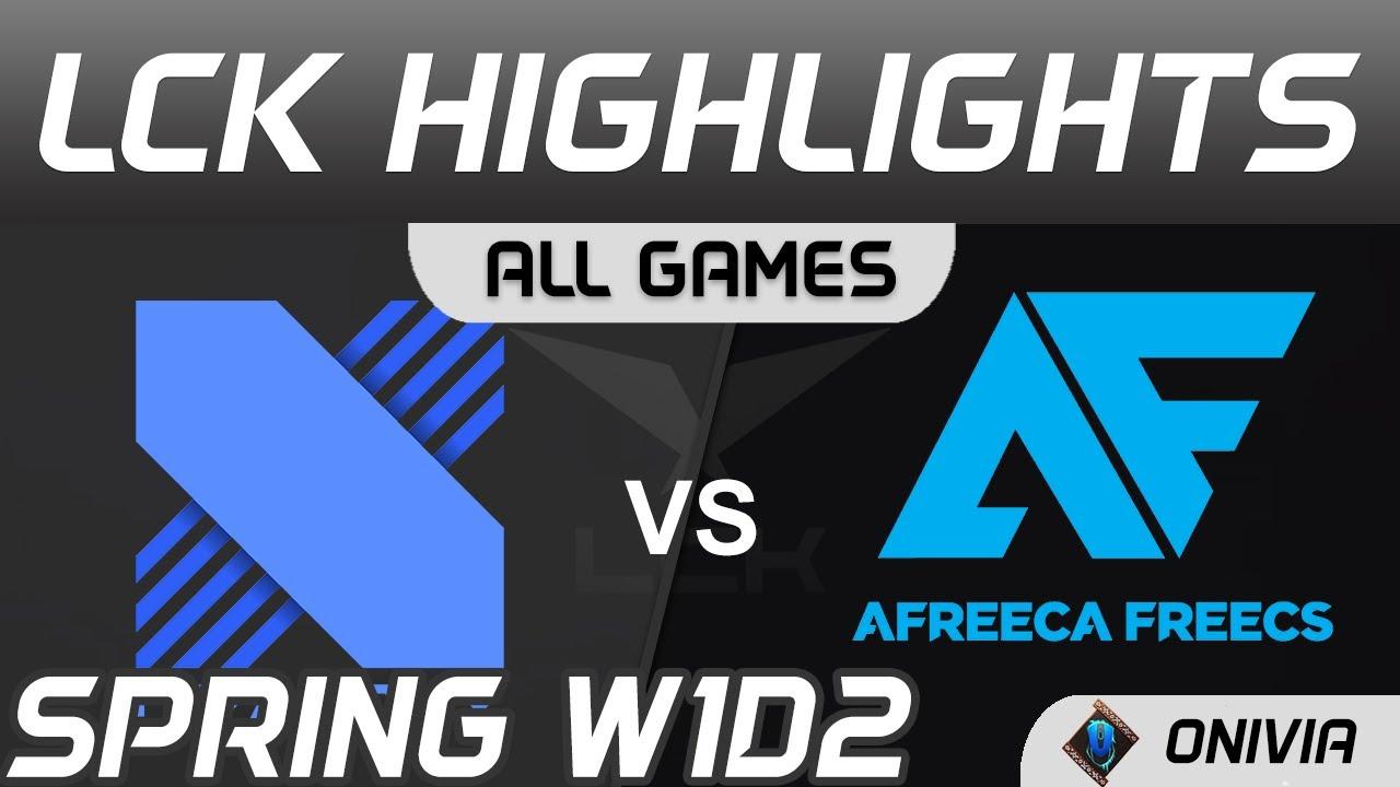 DRX vs AF Highlights ALL GAMES LCK Spring Season 2021 W1D2 DragonX vs Afreeca Freecs by Onivia thumbnail