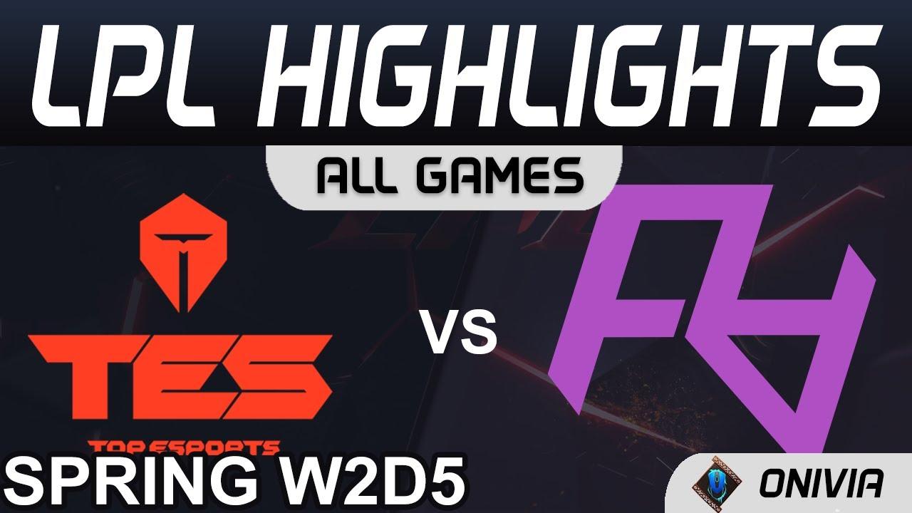 TES vs RA Highlights ALL GAMES LPL Spring Season 2021 W2D5 Top Esports vs Rare Atom Onivia thumbnail