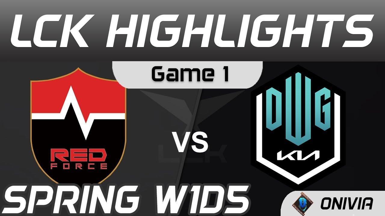 NS vs DK Highlights Game 1 LCK Spring Season 2021 W1D5 Nongshim RedForce vs DWG KIA by Onivia thumbnail