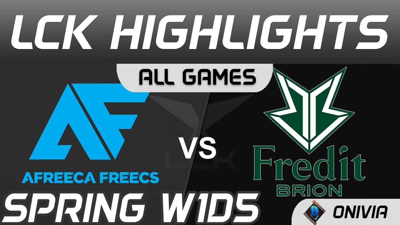 AF vs BRO Highlights ALL GAMES LCK Spring Season 2021 W1D5 Afreeca Freecs vs Fredit BRION by Onivia thumbnail