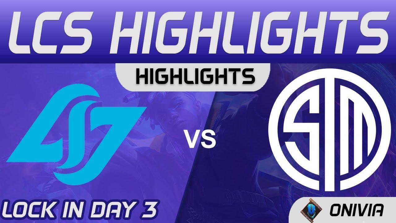 CLG vs TSM Highlights LCS Lock In Day 3 2021 Counter Logic Gaming vs Team SoloMid by Onivia thumbnail