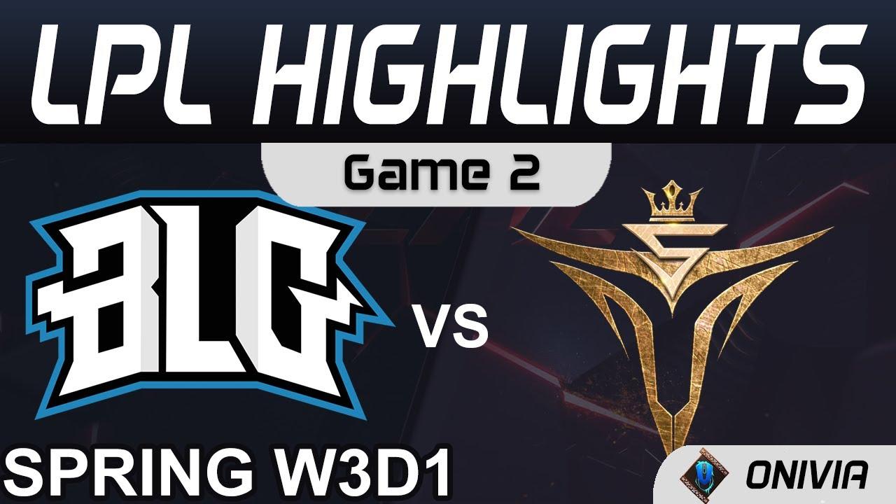 BLG vs V5 Highlights Game 2 LPL Spring Season 2021 W3D1 Bilibili Gaming vs Victory Five Onivia thumbnail