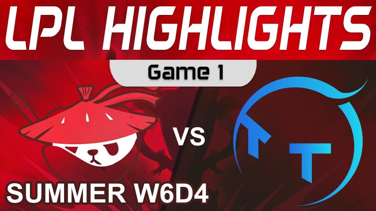 AL vs TT Highlights Game 1 LPL Summer Season 2022 W6D4 Anyone's Legend vs ThunderTalk Gaming by Oniv thumbnail